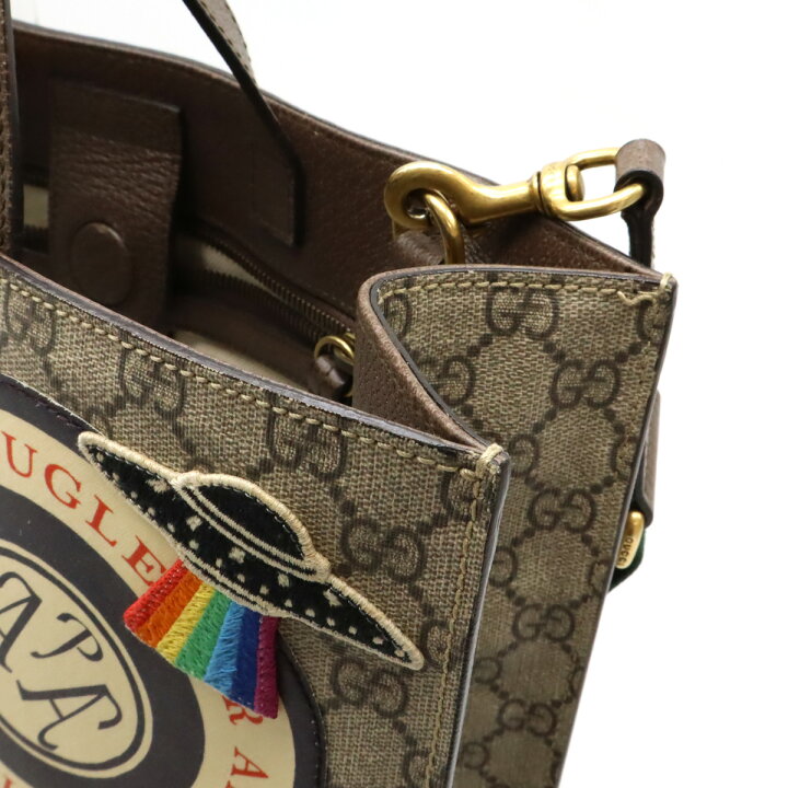 楽天市場】GUCCI グッチ ソフトGGスプリーム クーリエ トートバッグ 
