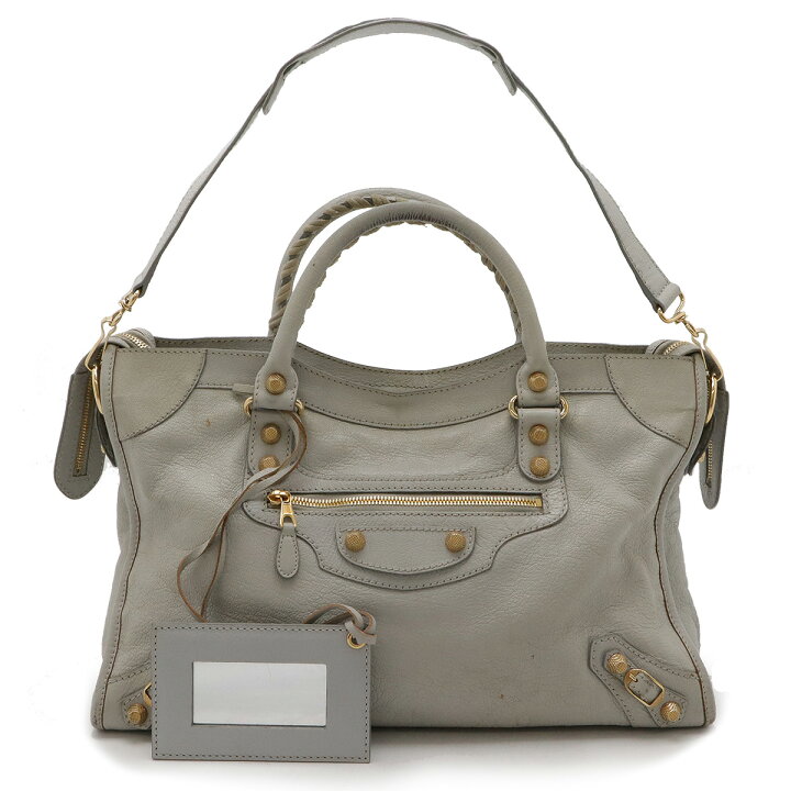 バレンシアガ BALENCIAGA カバード ジャイアント デイ 204527 カバン トートバッグ ショルダーバッグ レザー グレー系 楽天市場】BALENCIAGA バレンシアガ ジャイアント シティ エディターズバッグ ハンドバッグ 2WAY ショルダーバッグ レザー ライトグレー  ミラー付き 281770 【中古】 : Blumin 楽天市場店