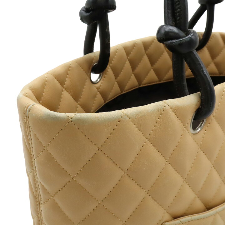 楽天市場】CHANEL シャネル カンボンライン ココマーク トートバッグ 