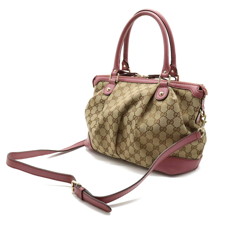 楽天市場】GUCCI グッチ スーキー GGキャンバス ハンドバッグ トート 