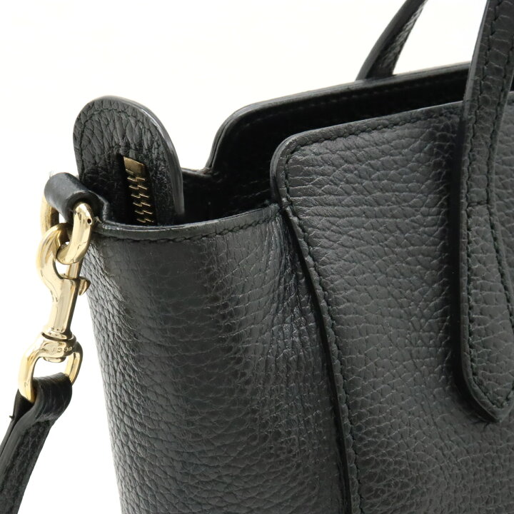 楽天市場】GUCCI グッチ スウィング ミニ トップハンドルバッグ 2WAY 