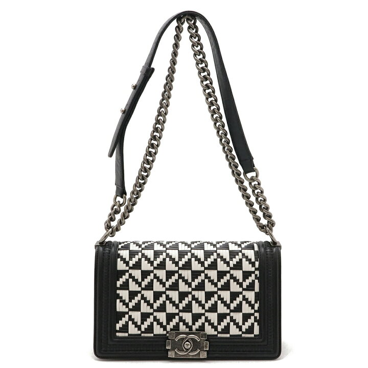 楽天市場】CHANEL シャネル ボーイシャネル マトラッセ ココマーク 