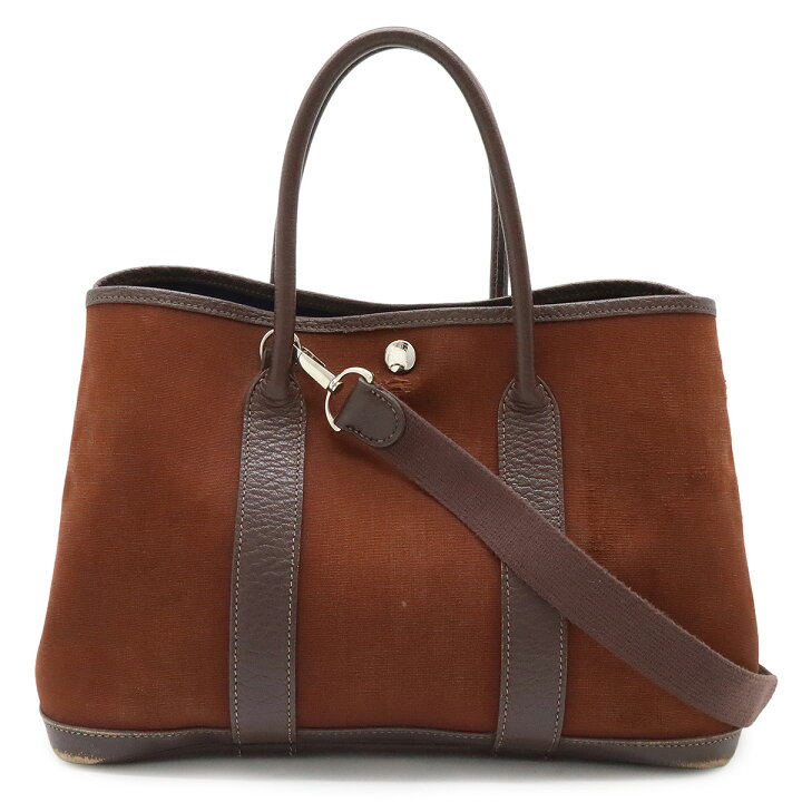 楽天市場】HERMES エルメス ガーデンパーティTPM トートバッグ 