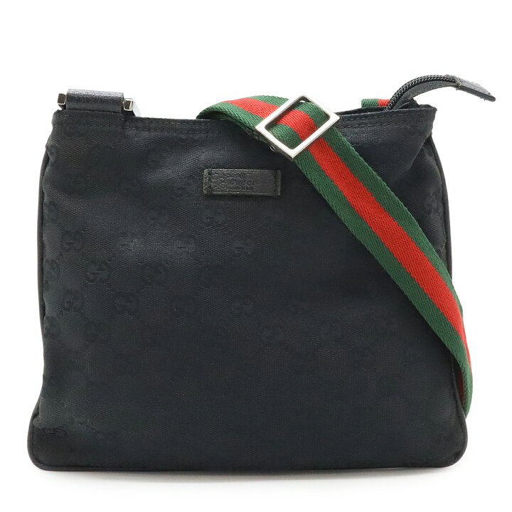 楽天市場】GUCCI グッチ GGキャンバス シェリーライン ウェブライン 