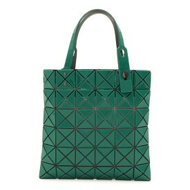 BAO BAO ISSEY MIYAKE バオ バオ イッセイ ミヤケ BAOBAO バオバオ ミニバッグ ハンドバッグ PVC グリーン 緑 【中古】
