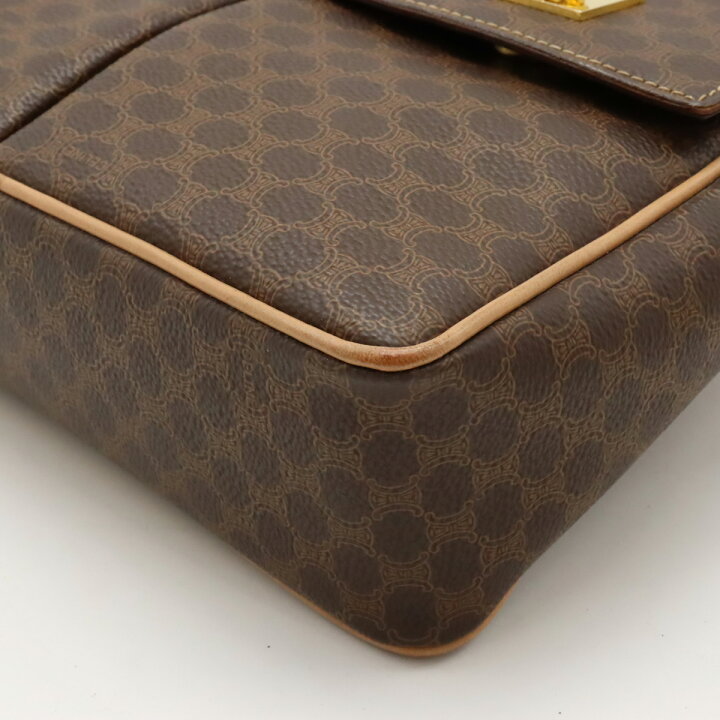 楽天市場】CELINE セリーヌ マカダム柄 ブラゾン柄 ショルダーバッグ  