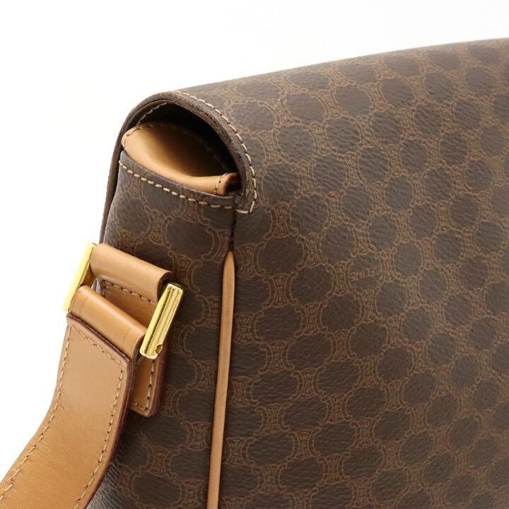 楽天市場】CELINE セリーヌ マカダム柄 ブラゾン柄 ショルダーバッグ 