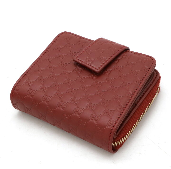 楽天市場】【財布】GUCCI グッチ マイクログッチシマ コンパクト 