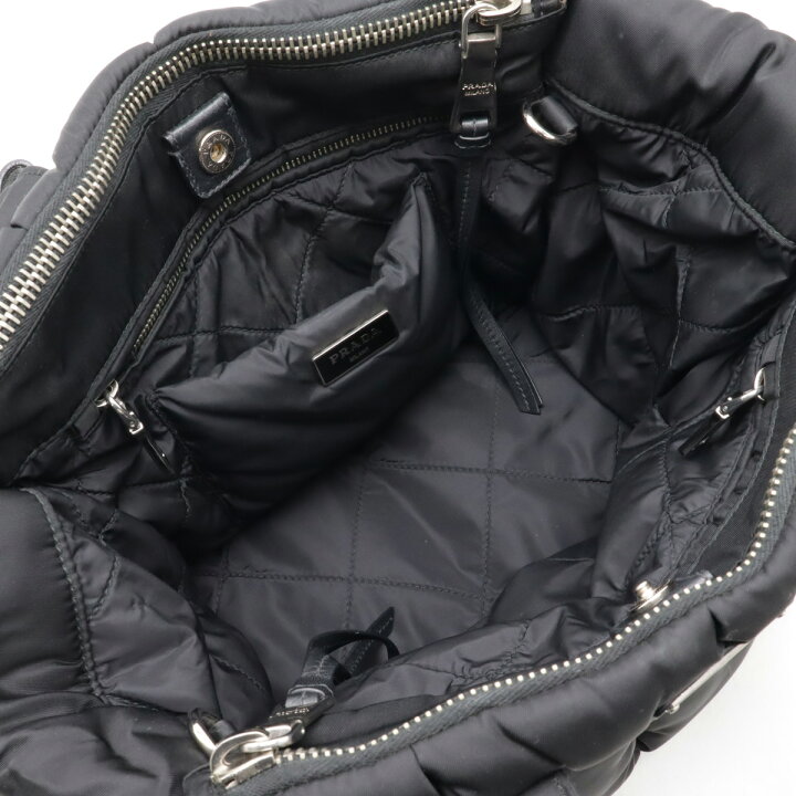 楽天市場】PRADA プラダ ボンバー ハンドバッグ トートバッグ 2WAY  