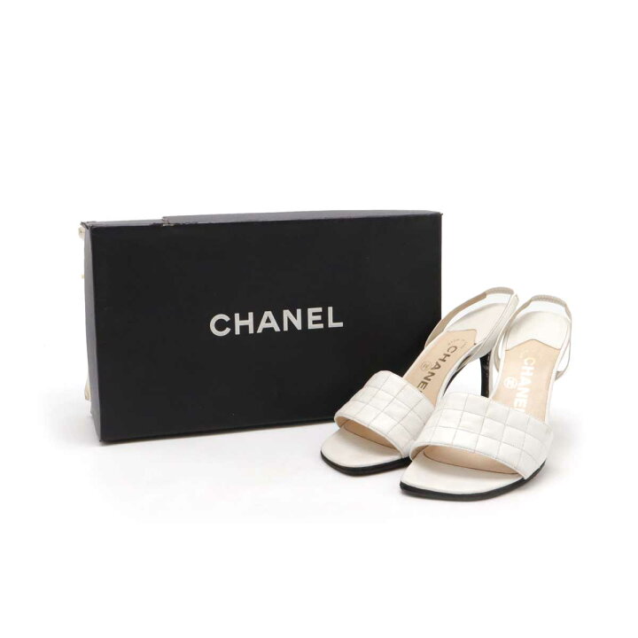 楽天市場】CHANEL シャネル チョコバー サンダル ミュール バック 