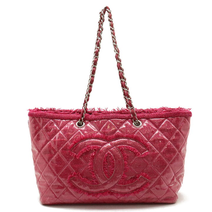 楽天市場】CHANEL シャネル パテントトワレ ココマーク トートバッグ 