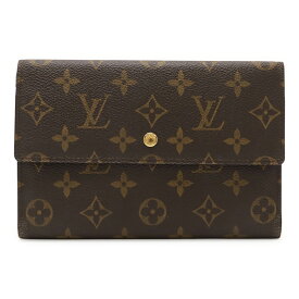 LOUIS VUITTON ルイ ヴィトン モノグラム ポシェット パスポール 3つ折長財布 三つ折り長財布 パスポートケース M60135 【中古】