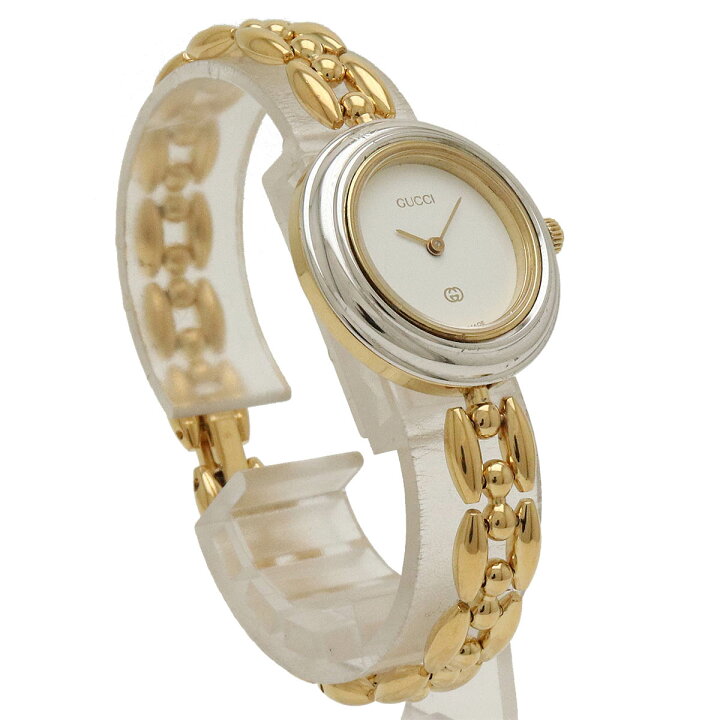 楽天市場】【ウォッチ】GUCCI グッチ チェンジベゼル ホワイト文字盤  