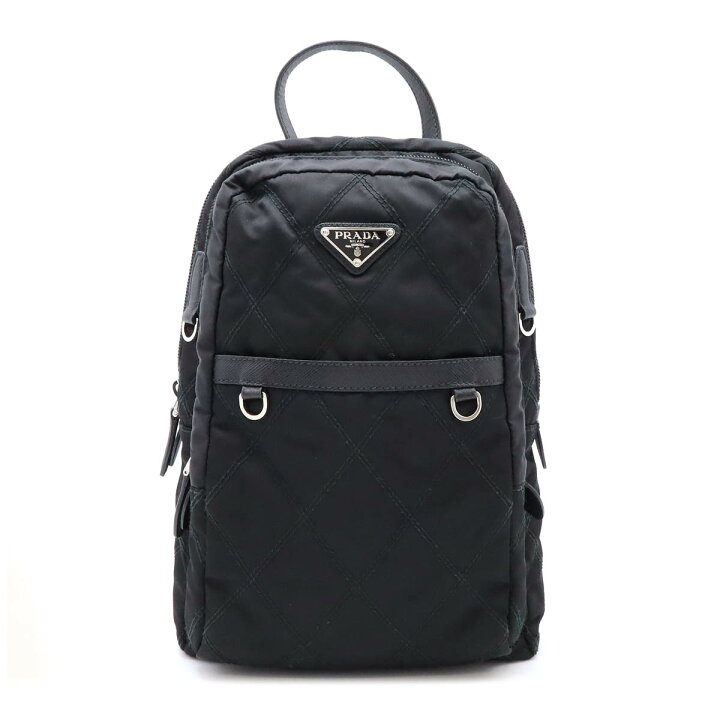 楽天市場】PRADA プラダ キルティング バックパック リュックサック 