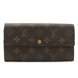LOUIS VUITTON ルイ ヴィトン モノグラム ポシェット ポルトモネ クレディ 2つ折長財布 二つ折り長財布 M61726 【中古】