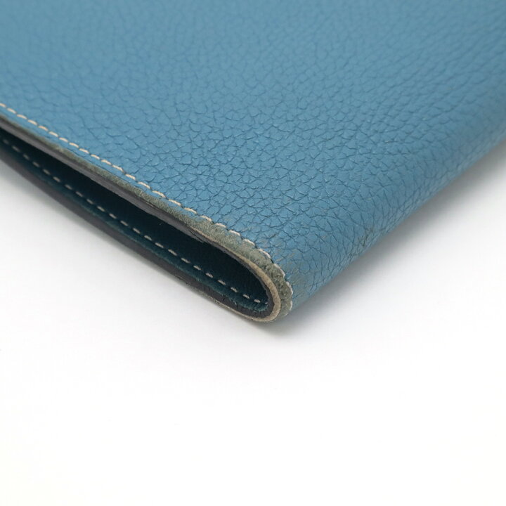 楽天市場】HERMES エルメス ドゴンデュオ ドゴンGM 2つ折長財布 二  