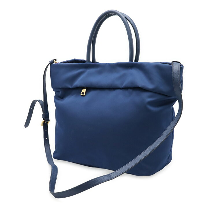 楽天市場】PRADA プラダ トライアングルロゴ トートバッグ  