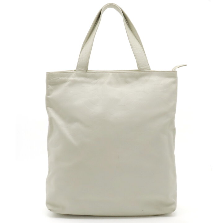 楽天市場】CHANEL シャネル ココマーク 型押し トートバッグ  