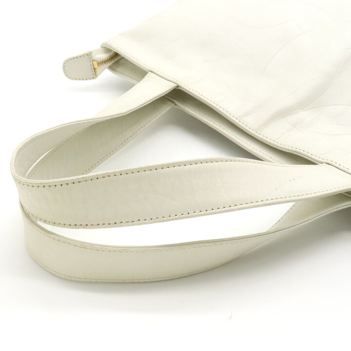 楽天市場】CHANEL シャネル ココマーク 型押し トートバッグ  