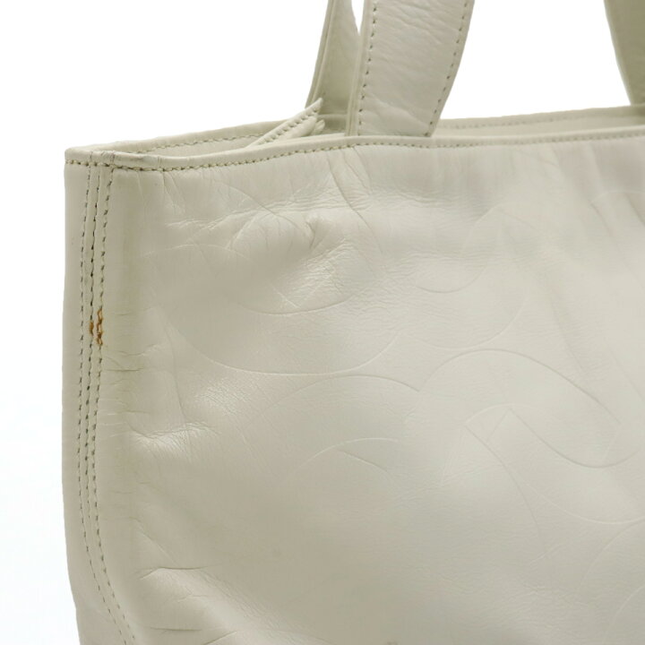 楽天市場】CHANEL シャネル ココマーク 型押し トートバッグ  