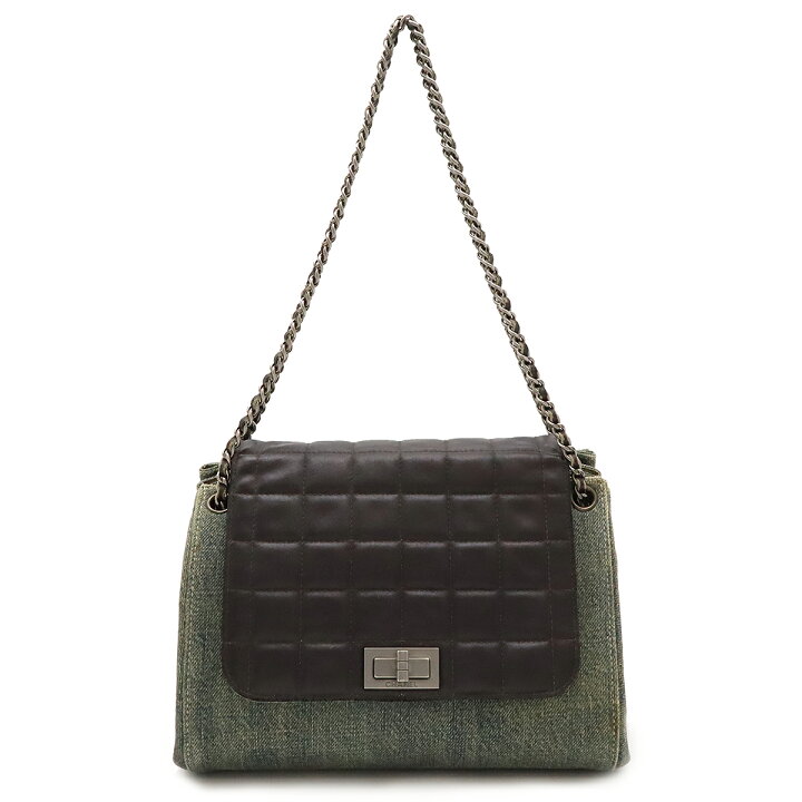 楽天市場】CHANEL シャネル 2.55 チョコバー チェーンバッグ  