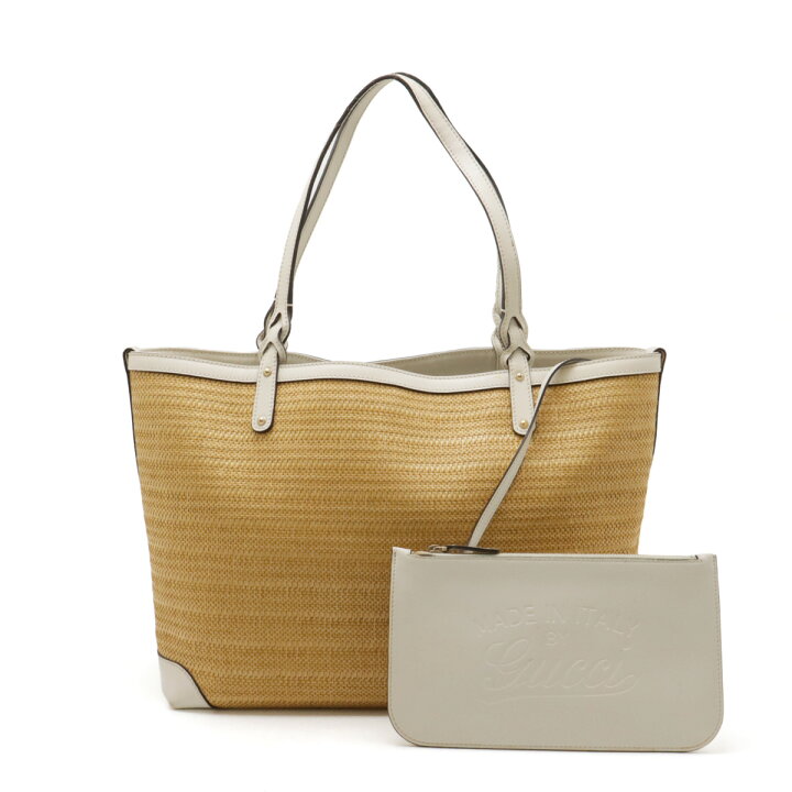 楽天市場】GUCCI グッチ トートバッグ ショルダーバッグ ストロー  