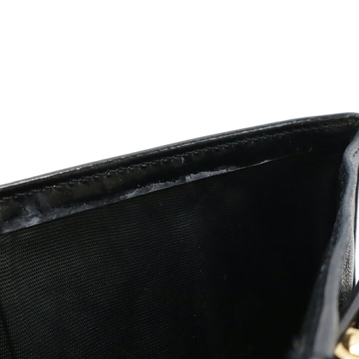 楽天市場】CHANEL シャネル ココマーク 2つ折財布 二つ折り財布 がま口 