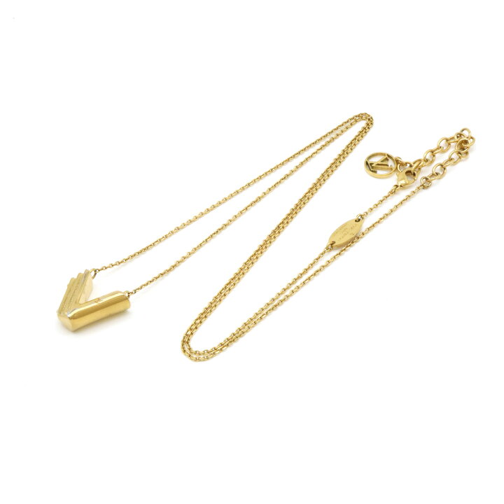 楽天市場】LOUIS VUITTON ルイ ヴィトン ネックレス LV＆ME V  