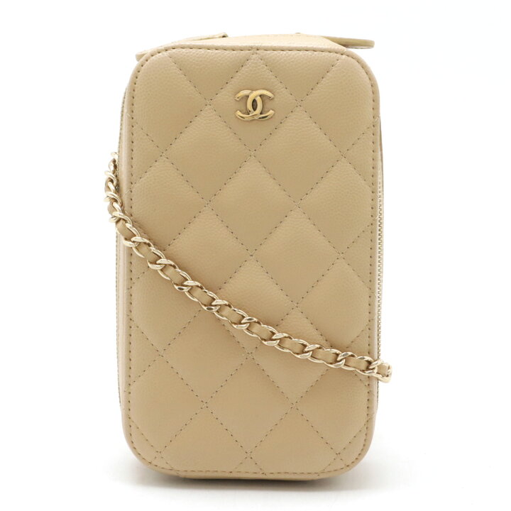 楽天市場】CHANEL シャネル マトラッセ ココマーク フォン ショルダー 