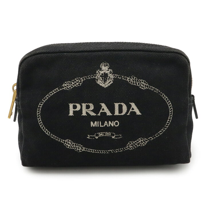 楽天市場】PRADA プラダ CANAPA LOGO カナパロゴ マルチポーチ 化粧 