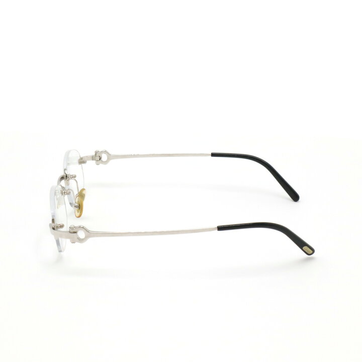 楽天市場】Cartier カルティエ 眼鏡 めがね スクエア リムレス フチ  