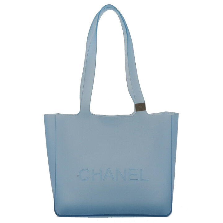 楽天市場】CHANEL シャネル ロゴ ラバートート トートバッグ 
