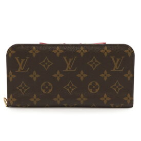 LOUIS VUITTON ルイ ヴィトン モノグラム ポルトフォイユ アンソリット ラウンドファスナー 長財布 ローズポップ ピンク M66701 【中古】