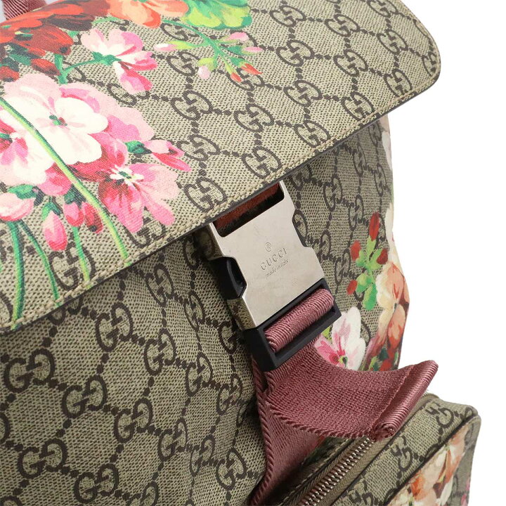 楽天市場】GUCCI グッチ GGブルームス GGスプリーム バックパック  