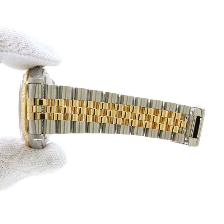 楽天市場】ROLEX ロレックス デイトジャスト ホワイト文字盤 SS/YG  