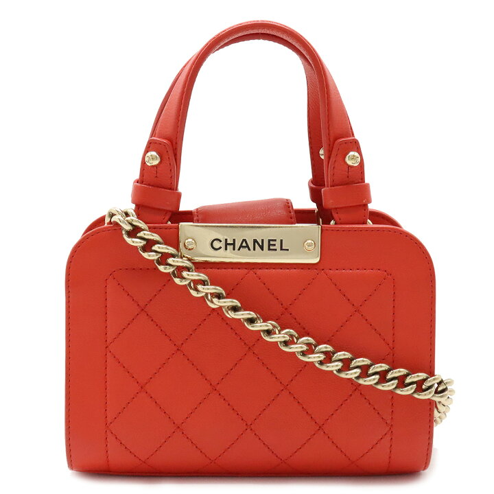 楽天市場】CHANEL シャネル マトラッセ ロゴプレート スモール 