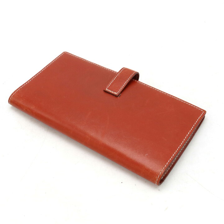 楽天市場】【財布】HERMES エルメス ベアン クラシック 2つ折長財布 二  