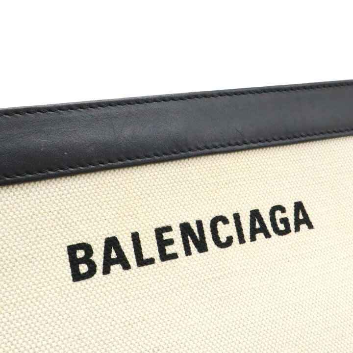 楽天市場】BALENCIAGA バレンシアガ ネイビーポシェット ロゴ 