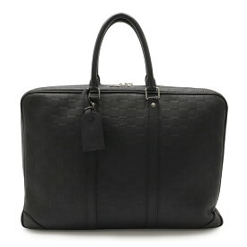 LOUIS VUITTON ルイ ヴィトン ダミエアンフィニ PDV ポルト ドキュマン ヴォワヤージュ ブリーフケース ビジネスバッグ オニキス ブラック N41146 【中古】