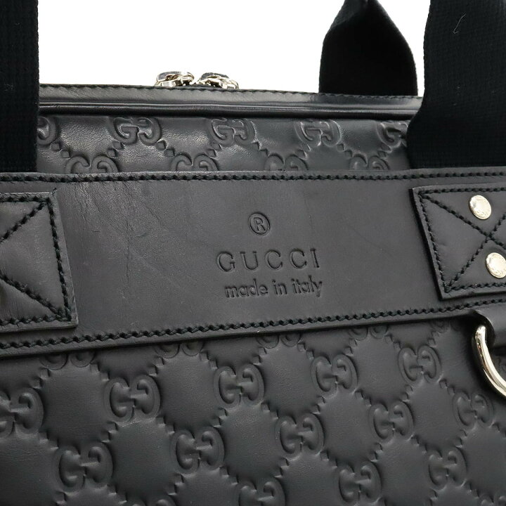 楽天市場】GUCCI グッチ グッチシマ ラバー PCケース ビジネスバッグ  