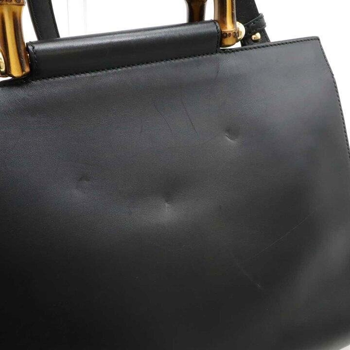 楽天市場】GUCCI グッチ ニムフェア バンブー トップハンドルバッグ 