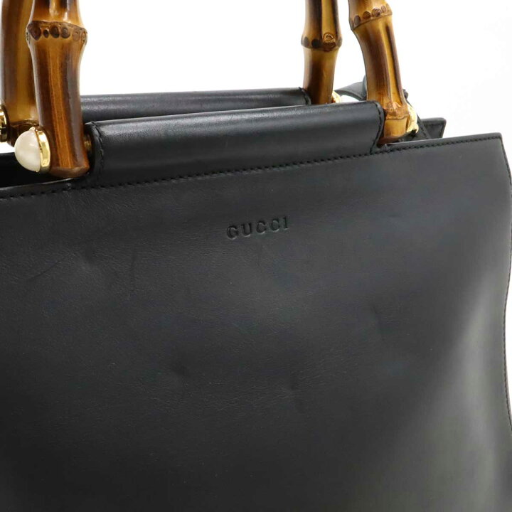 楽天市場】GUCCI グッチ ニムフェア バンブー トップハンドルバッグ 