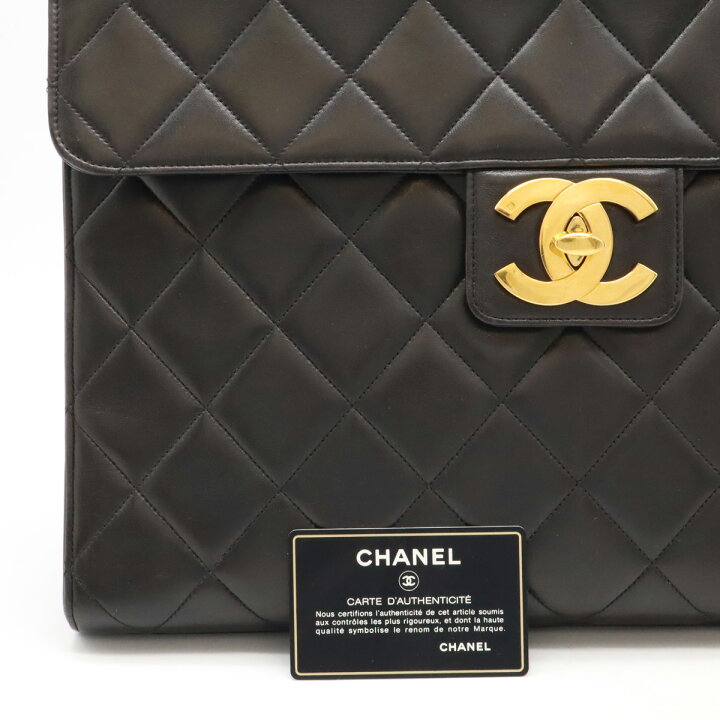 楽天市場】CHANEL シャネル マトラッセ ココマーク ビジネスバッグ 