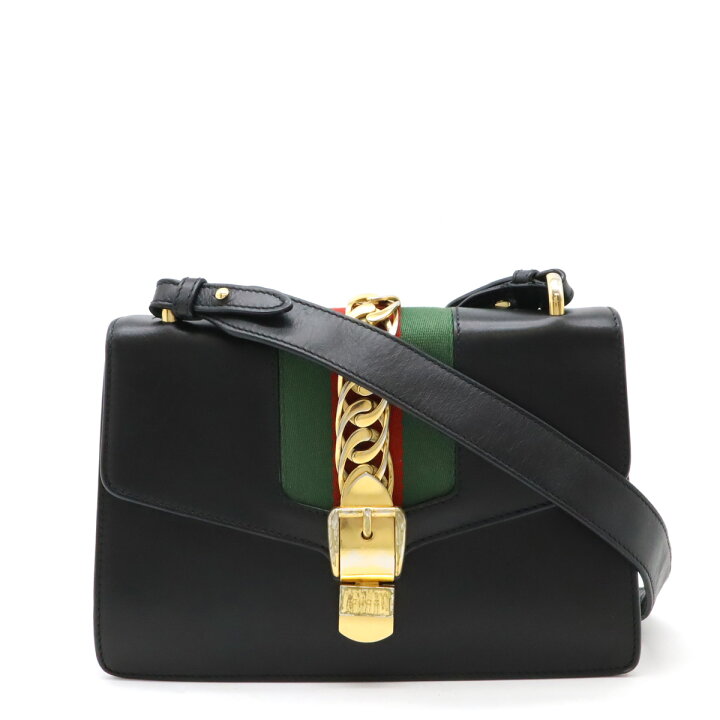 楽天市場】GUCCI グッチ シルヴィ シェリーライン リボン ショルダー 