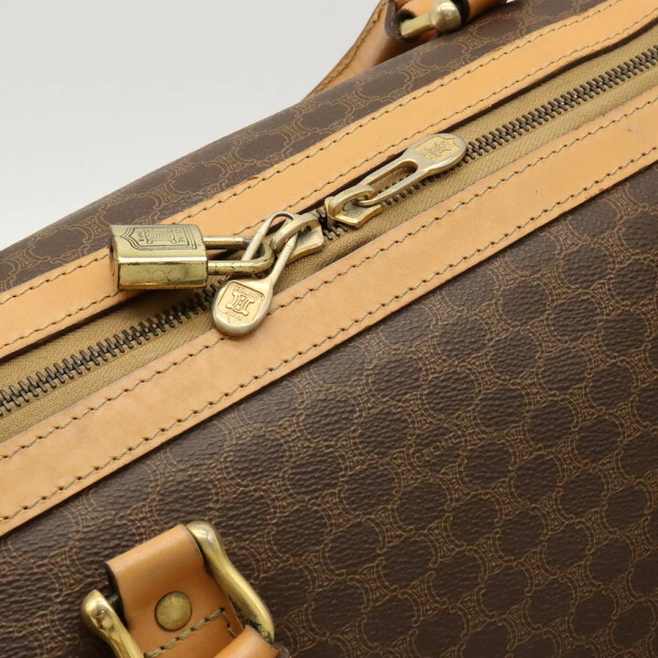 楽天市場】CELINE セリーヌ マカダム柄 ボストンバッグ ハンドバッグ  