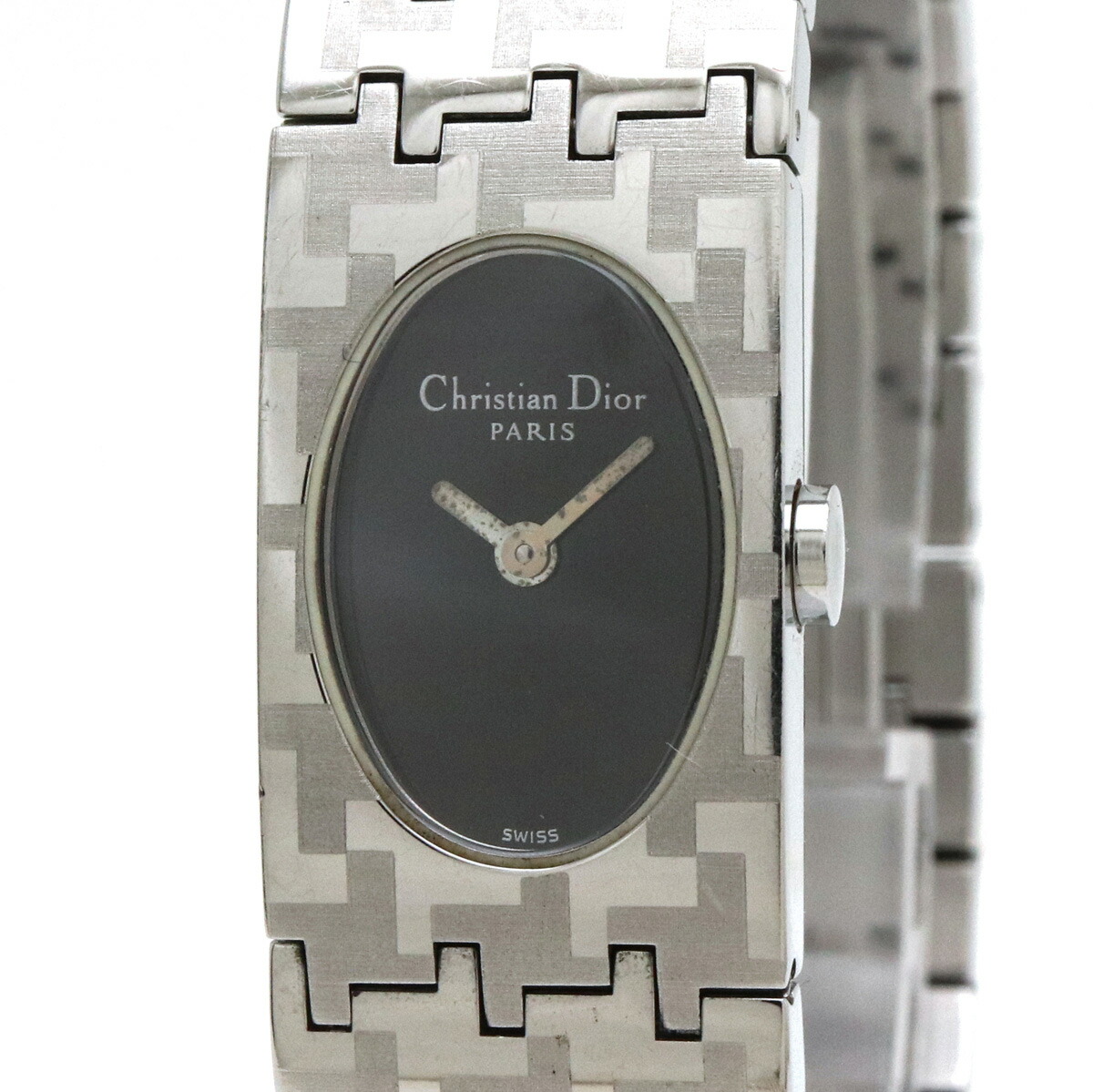 【ウォッチ】Christian Dior クリスチャン ディオール ミスディオール ブラック文字盤 SS レディース クォーツ 腕時計 D70-100  | Blumin 楽天市場店