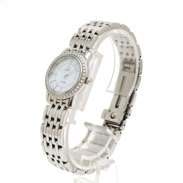 楽天市場】OMEGA オメガ デ ビル プレステージ ダイヤベゼル ダイヤ SS  