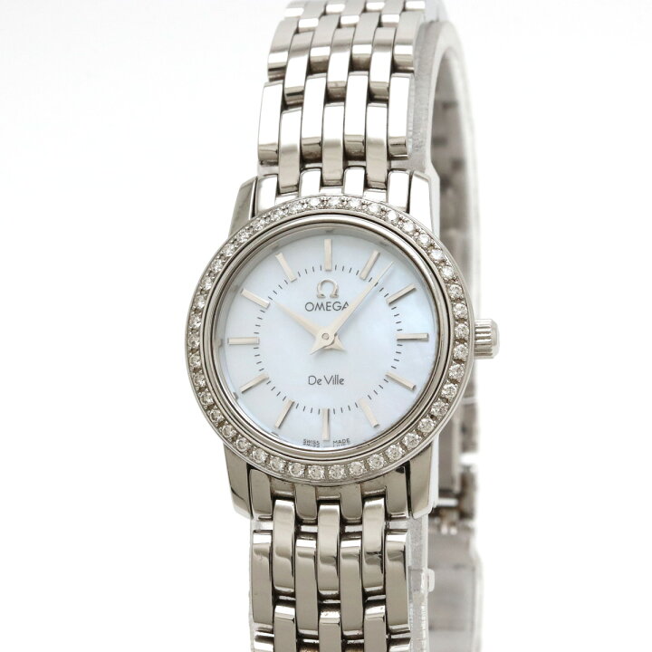 楽天市場】OMEGA オメガ デ ビル プレステージ ダイヤベゼル ダイヤ SS  