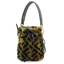 破格‼️プレミアムタイムセール‼️FENDI ズッカ柄 巾着 ショルダー 