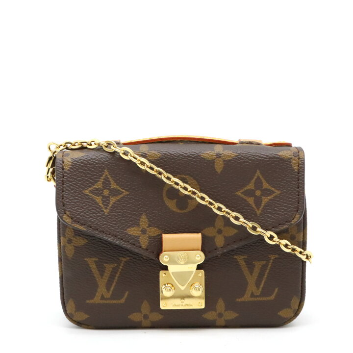 楽天市場】LOUIS VUITTON ルイ ヴィトン モノグラム ミクロ メティス 